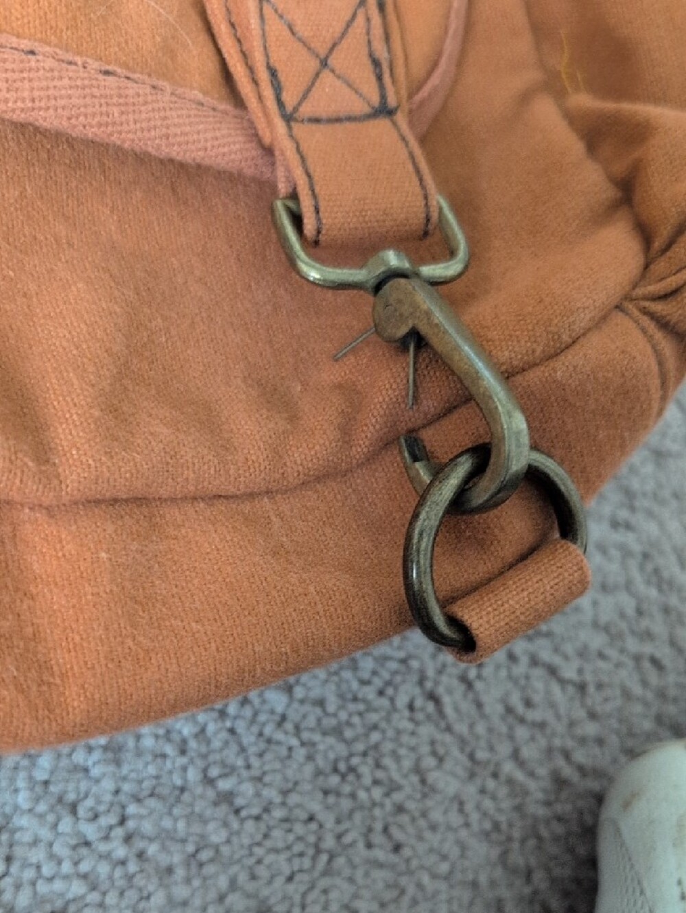 United By Blue Canvas Backpack - Rust Orange - Picture 4 of 8
